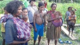 Masyarakat Adat Mause Ane di Pulau Seram, Kabupaten Maluku Tengah, Provinsi Maluku (Sumber: BBC News Indonesia/BPBD KABUPATEN MALUKU TENGAH)