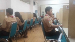 Melaksanakan Pembelajaran TIK di SMP Labschool Jakarta| Dokumentasi pribadi