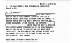 Foto/dokumen NSA tertanggal 07 Mei 1998