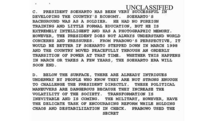 Foto/dokumen NSA tertanggal 07 Mei 1998