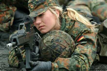 Tentara Wanita Jerman |Foto: Pinterest, Polpix-SuedDeutsche]