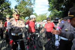 Jelajah Sepeda Nusantara Soppeng Semarakkan Asean Games (dok/Humas Pemda Soppeng)