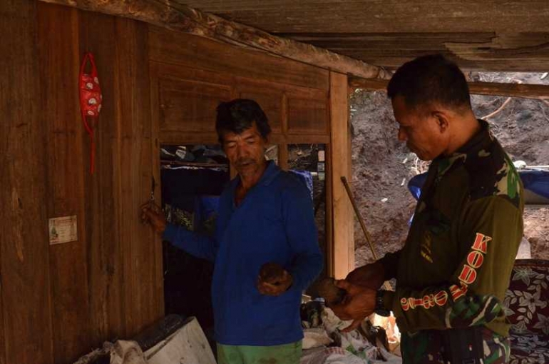 Tanaman Umbi Porang Khas Jembul Lereng Gunung Semar, Lokasi TMMD
