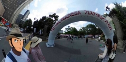 Lokasi Festival Indonesia di Hibiya Park (Dokumentasi Pribadi)
