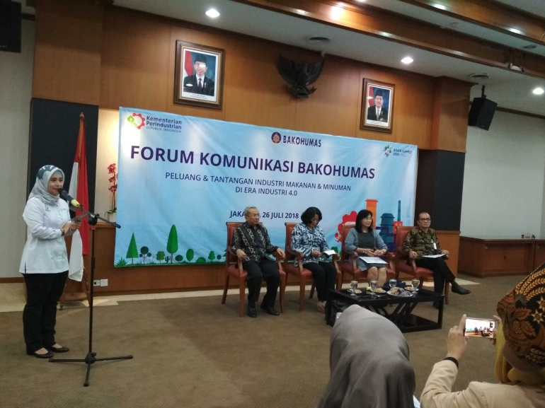Forum diskusi Bakohumas Kemenperi (dok pri)