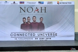 Poster Noah, di depan pintu masuk (dokpri)