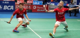 Ganda putra Indonesia, Marcu Gideon/Kevin Sanjaya diharapkan tampil dalam form terbaik di Kejuaraan Dunia 2018 di Tiongkok/Foto: bwfbadminton.com