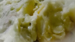 Durian pilihan bercita rasa manis jenis Durian Aceh. (Dokumentasi Pribadi) 