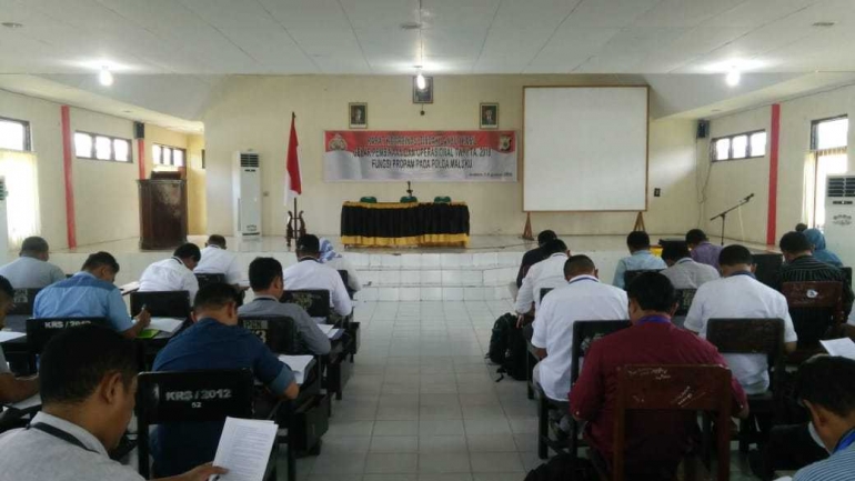 Suasana Tes Kesehatan di SPN PASSO Ambon