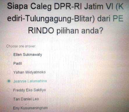 Tangkapan Layar Laman Strawpoll.com