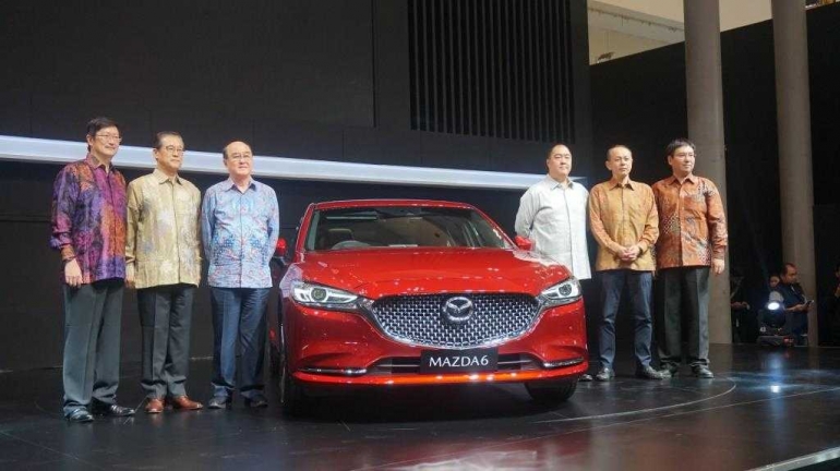 Peluncuran All New Mazda6 di GIIAS 2018/Dok. Kompasiana News/ibnu siena