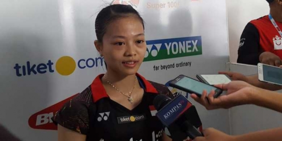 Atlet-atlet Indonesia yang akan berlaga di Asian Games 2018 butuh dukungan suporter, bukan bully-an. Salah satunya pemain tunggal putri Indonesia, Fitriani/Foto: BolaSport.com