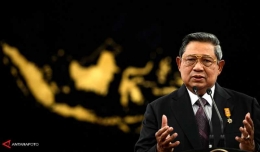 Presiden RI ke 6 Susilo Bambang Yudhoyono (SBY), Sumber: Antarafoto