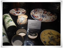 Keramik Jepang dalam pameran (Dokumentasi pribadi)