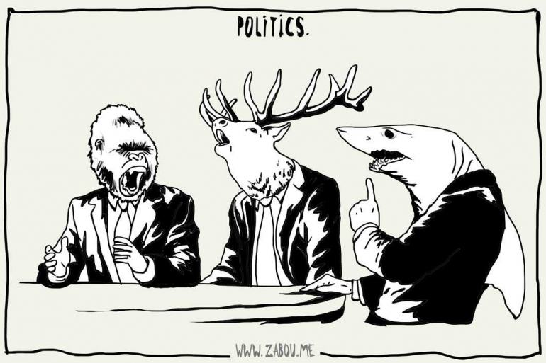 Politics - ilustrasi: zabou.me