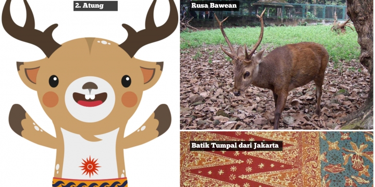 Rusa Bawean (Hyelaphus Kuhlii) (Grafis : Intisari)