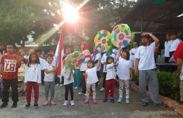 Keseruan di bulan Agustus, dalam rangka memperingati Hari Kemerdekaan Republik Indonesia di kampung saya. (Dokpri).