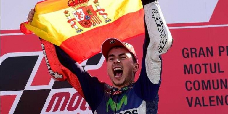 Jorge Lorenzo Juara Motogp 2015 (sumber.kompas.com)