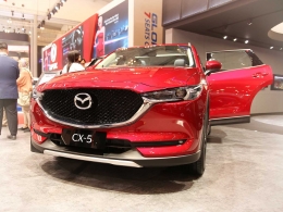 tampilan depan CX-5 (dokpri)