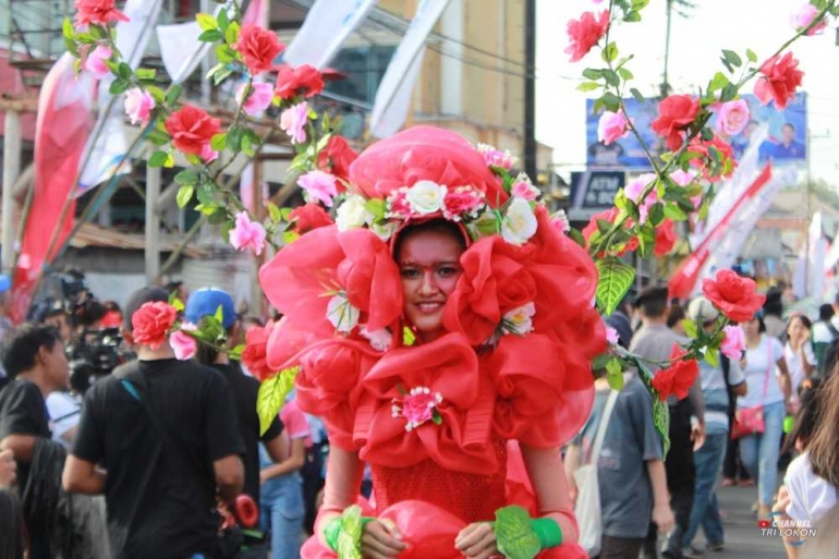 Peserta Fashion Carnival| Dokumentasi pribadi