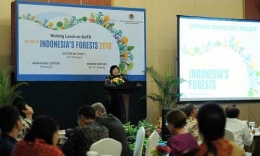 Apresiasi Internasional pada Perubahan Tata Kelola Hutan Indonesia (dok/Humas KLHK)