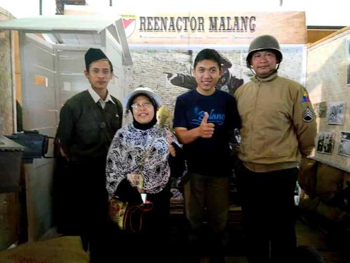 Reenactor - Malang ( pict dok : pribadi )