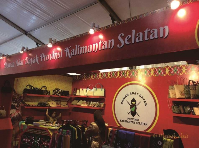 Dewan Adat Dayak Kalimantan Selatan (Foto : @kaekaha)