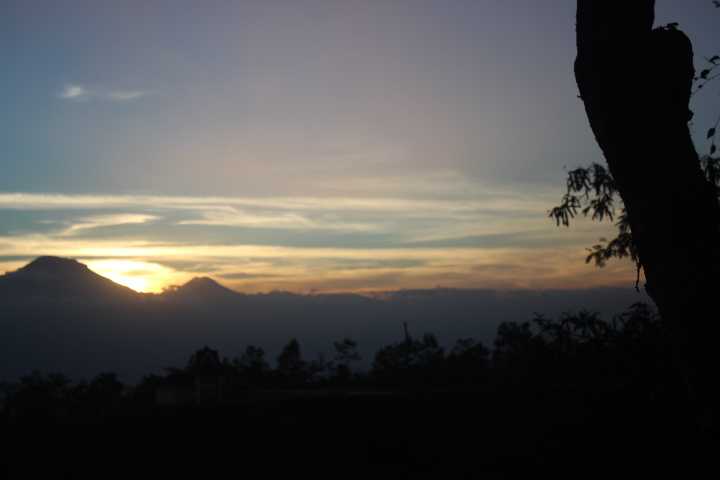 Sumbing Sindoro dari Ketep Pass