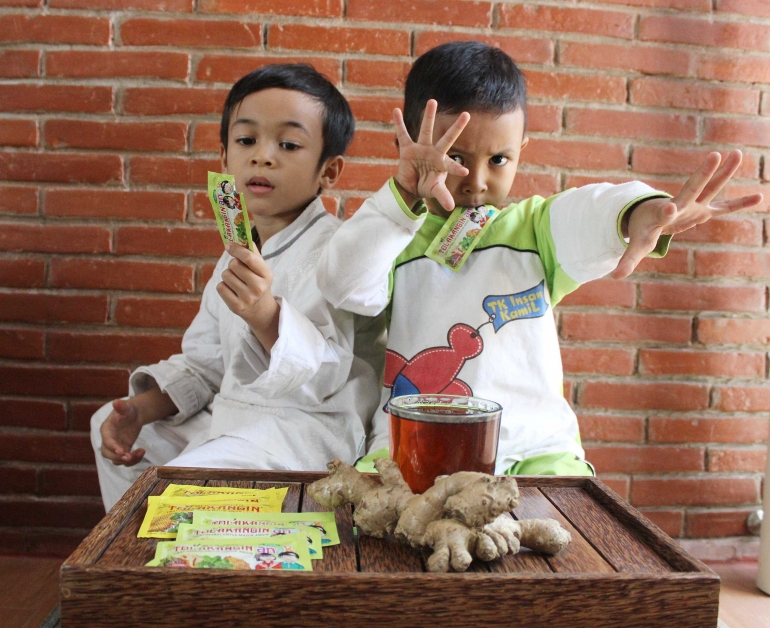 Obat herbal tanpa rasa pahit yang cocok di lidah anak-anak/Foto pribadi