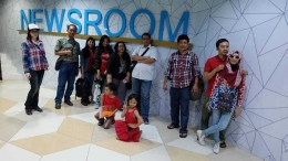 Mengunjungi stasiun TVRI (sumber: Wisata Kreatif Jakarta)