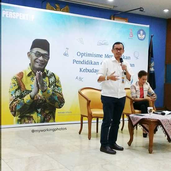 Kepala Biro Humas Kemendikbud, Ari Santoso |Indria Salim
