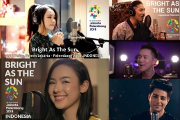 Berbagai musisi Asia ikut mengcover theme song Asian Games 2018 (Sumber : brilio.net)