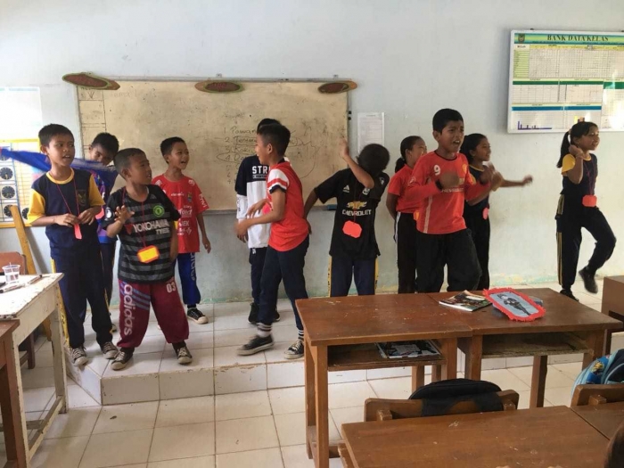 Ice breaking di antara sesi untuk menghilangkan kebosanan (dokpri)