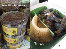 Gatot-tiwul-walang goreng khas Gunung Kidul (Dokumentasi pribadi)