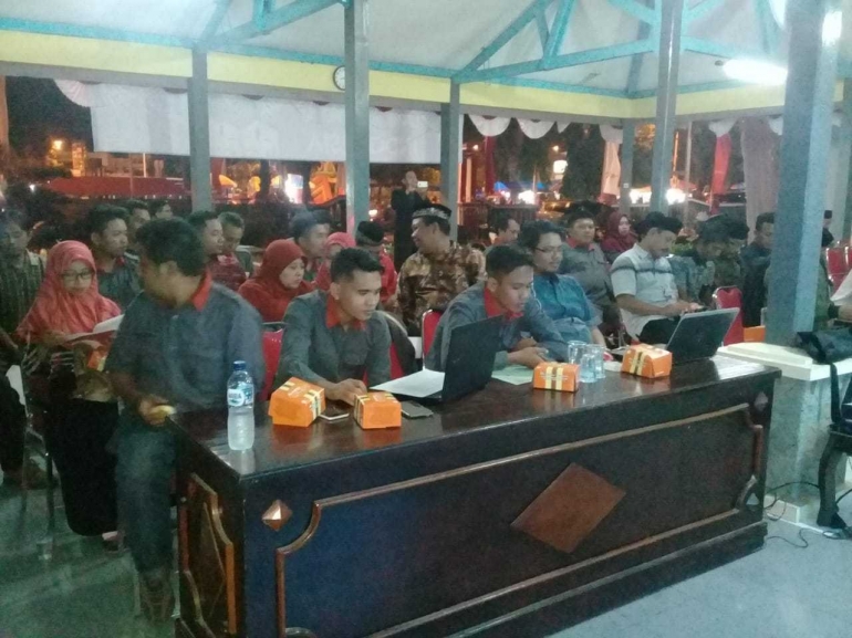 Situasi Rapat Pleno. Dokumentasi Agus Hakam