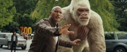 Dwayne Johnson dalam Rampage. Ilustrasi : Bussinesinsider