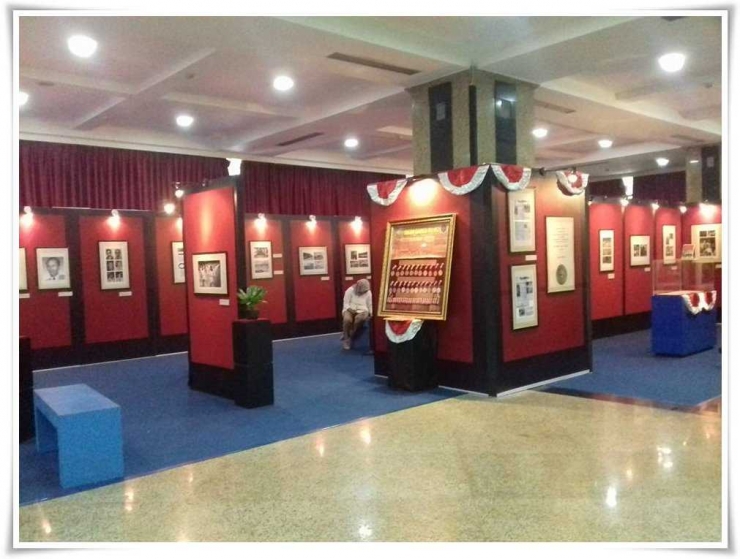 Pameran Sejarah Asian Games di Kementerian Pendidikan dan Kebudayaan (Dokumentasi pribadi)