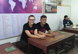 Pak Fabian Budi dan istri (doc. Pri) 