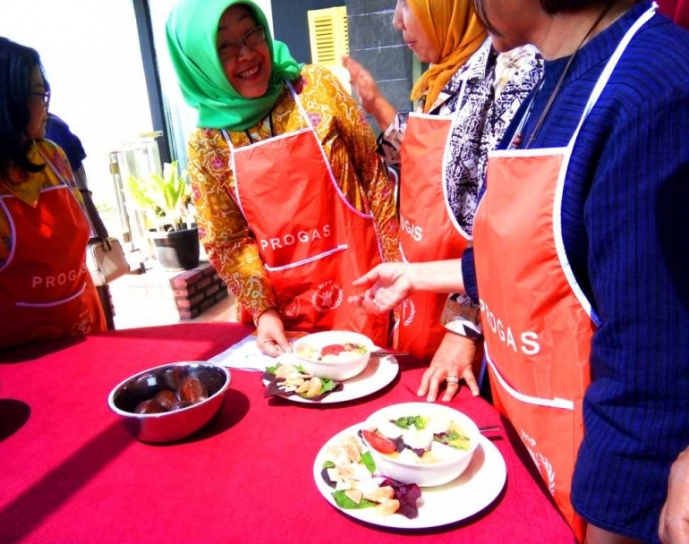 Bubur Umbi sehat , yang dibuat atas inspirasi dari menu ala Indonesia Bagian Timur