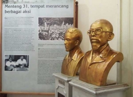Menteng 31 atau Gedung Joang 45 menjadi tempat menempa para pemimpin bangsa (dokpri)