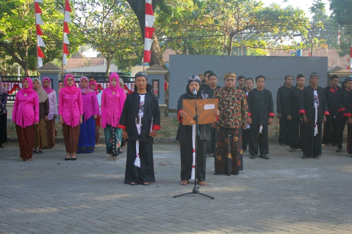 pembacaan teks proklamasi dokumen pribadi