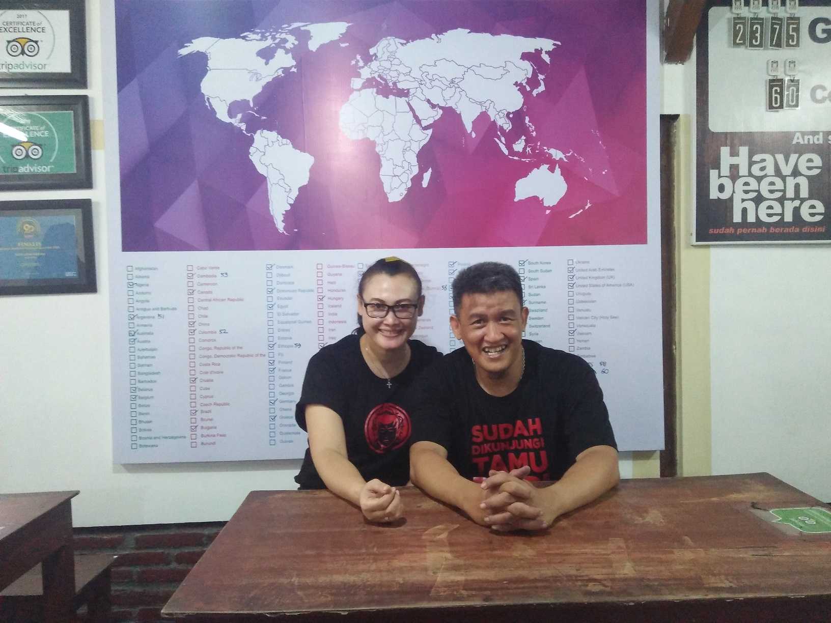 Owner Sate Ratu, Pak Budi dan Sang Istri (Dok.Pribadi)