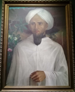 Lukisan Tuanku Imam Bonjol di Galeri Nasional. Sumber: Dokpri.