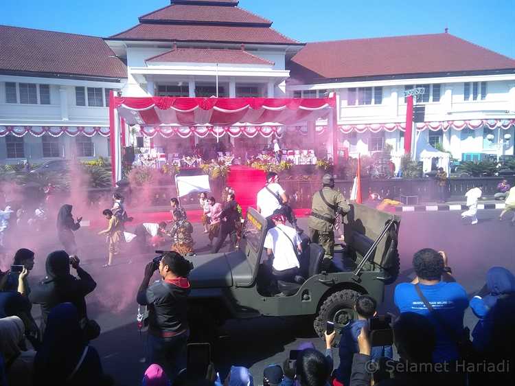 Drama Musik Kolosal di Festival Kendaraan Hias 2018 (dok.pribadi)