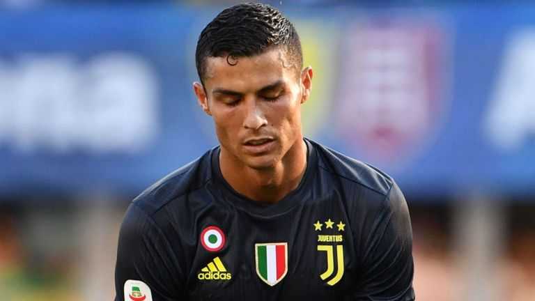 Ronaldo masih mandul di laga debutnya (Foto Skysports.com)