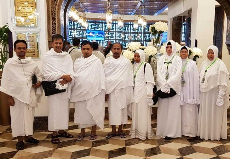 Jemaah Haji Khusus 2018 Manaya Indonesia langsung Umrah setiba di Mekkah (Foto Dok)