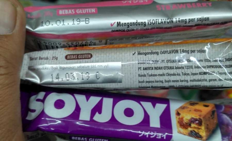 SOYJOY, teman bekerja menulis di malam hari yang kaya kandungan zat baik bagi tubuh/Foto pribadi
