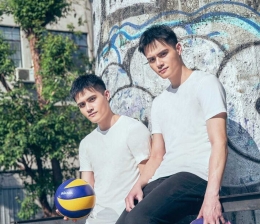 Liu Hongjie dan Liu Hungmin, andalah timnas putra China Taipei| Sumber: Instagram Liu Hongjie @lhongjie