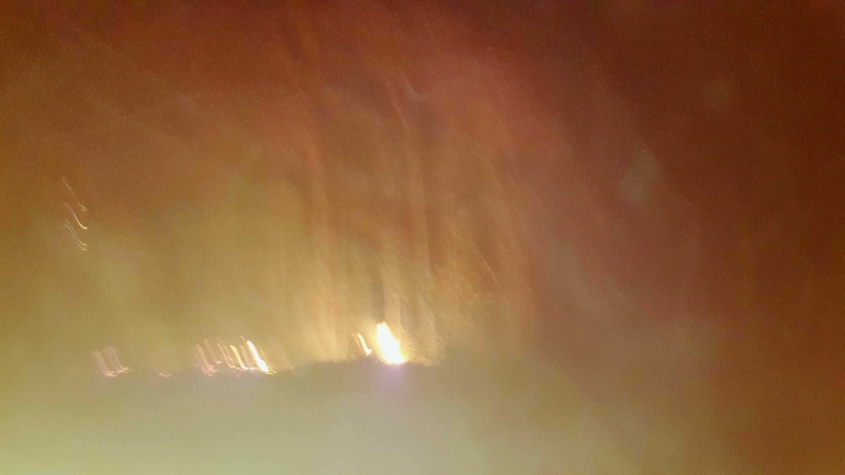 Api di hutan Sungai Bening,16/8/2018, 7 malam.Sumber:Koleksi pribadi