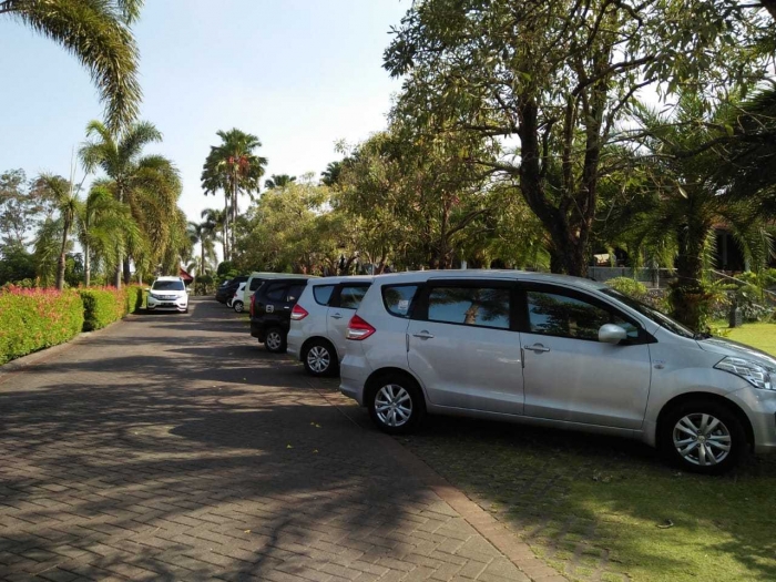 Tempat patkir yang luas (dok.pribadi)